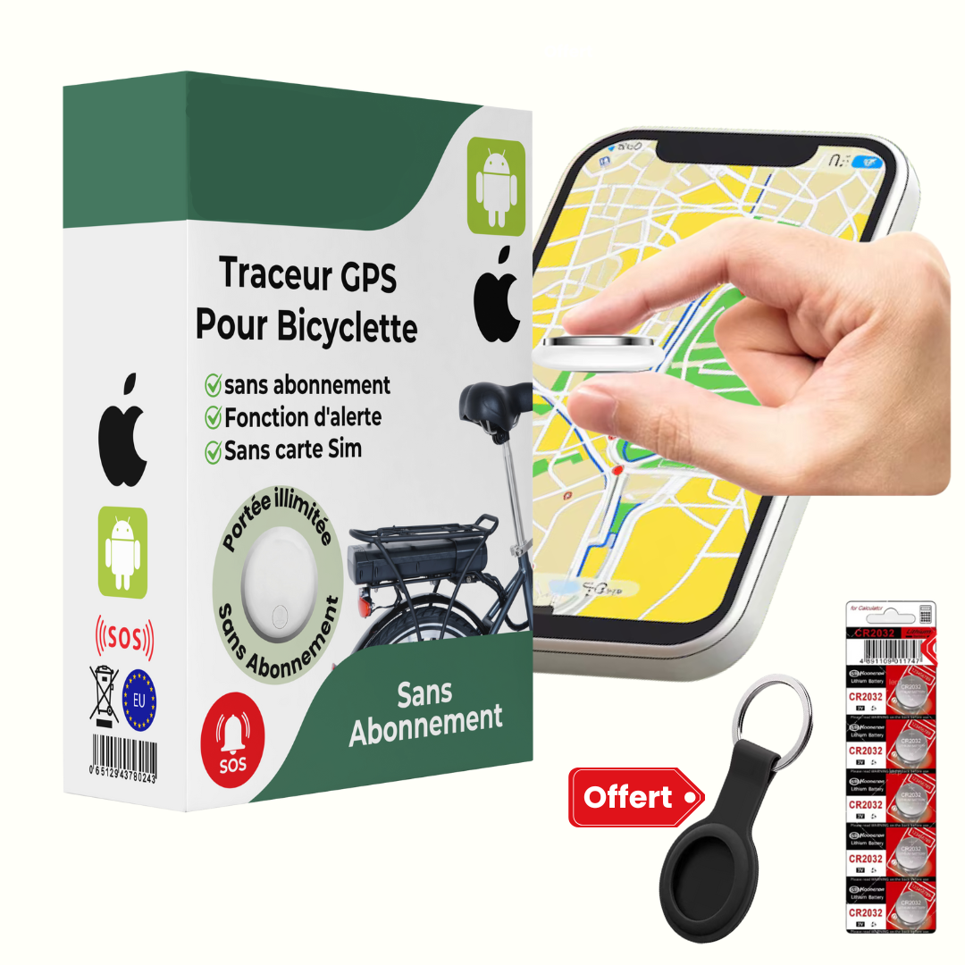 Traceur GPS Vélo Sans Abonnement - ANDROID / iOS