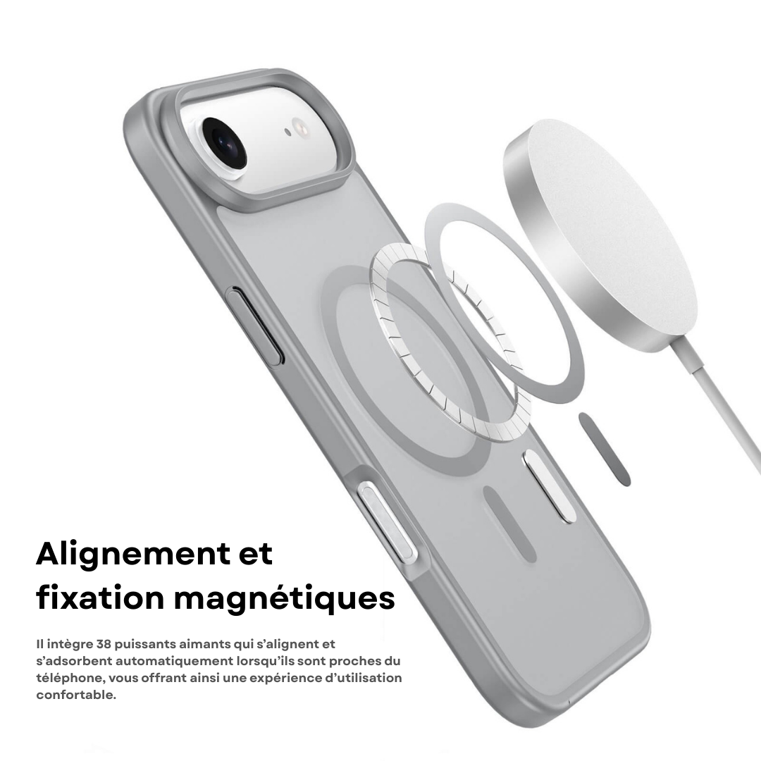 Coque Premium iPhone 17 MagSafe – Protection Fine & Robuste