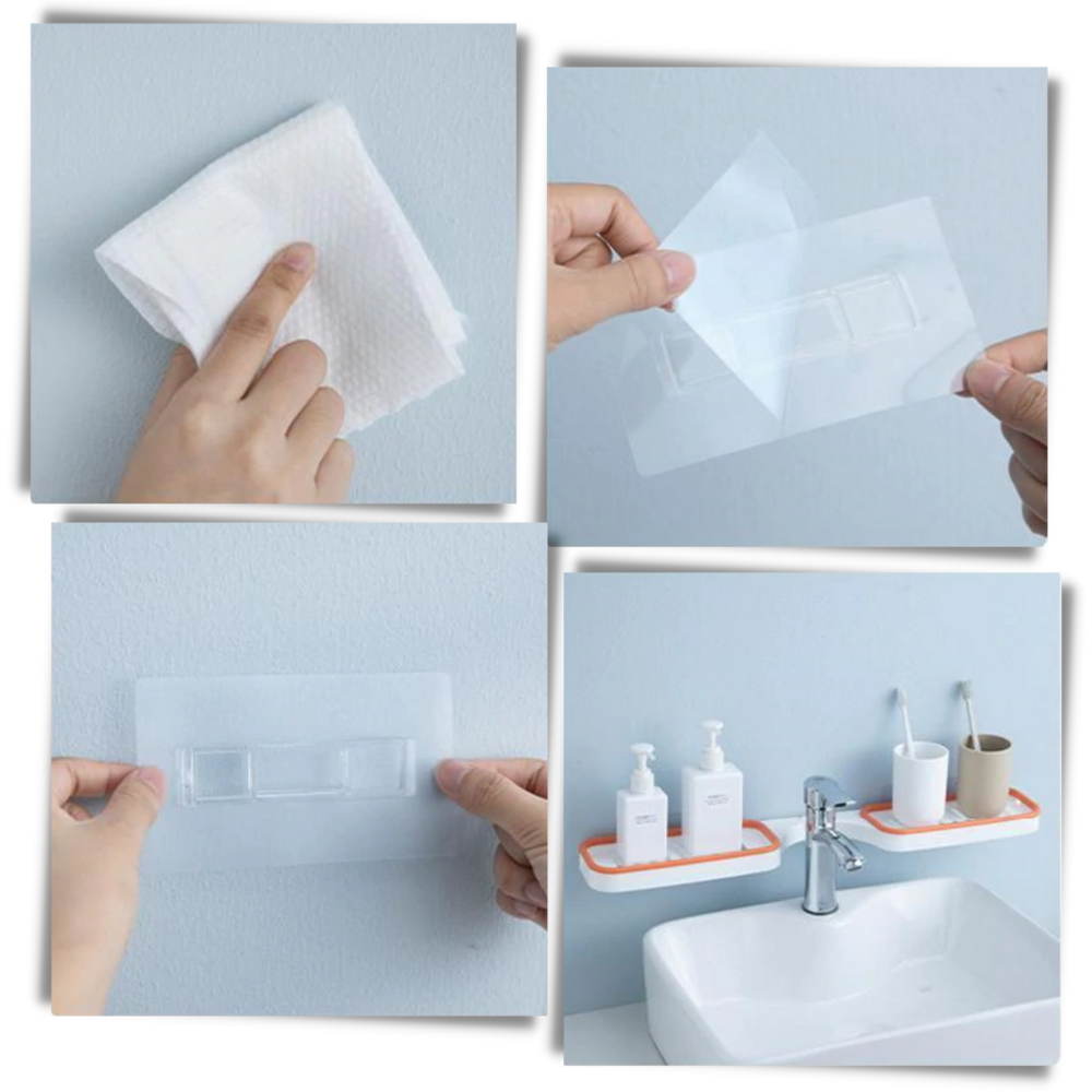 Étagère murale de salle de bain
