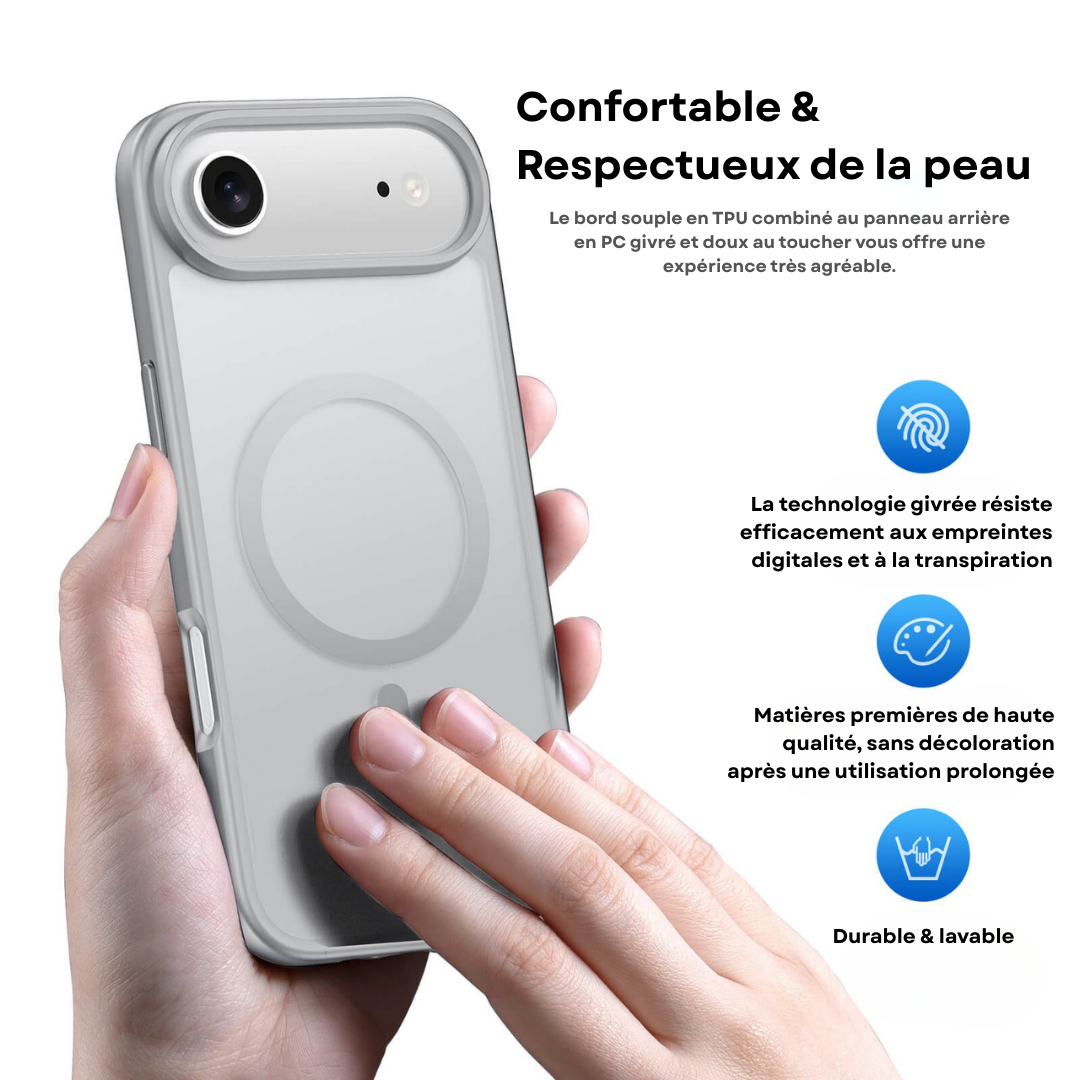 Coque Premium iPhone 17 MagSafe – Protection Fine & Robuste