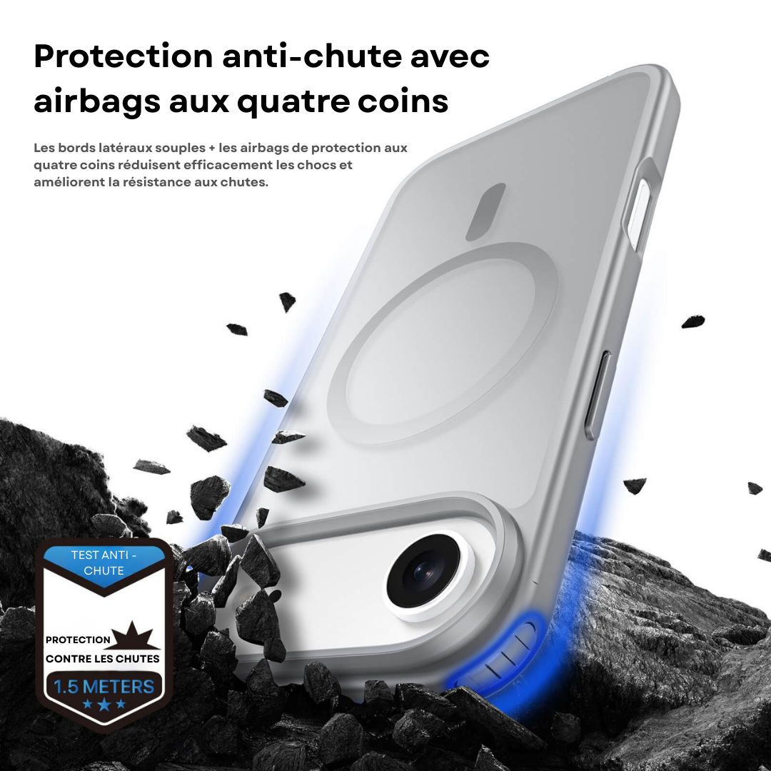 Coque Premium iPhone 17 MagSafe – Protection Fine & Robuste