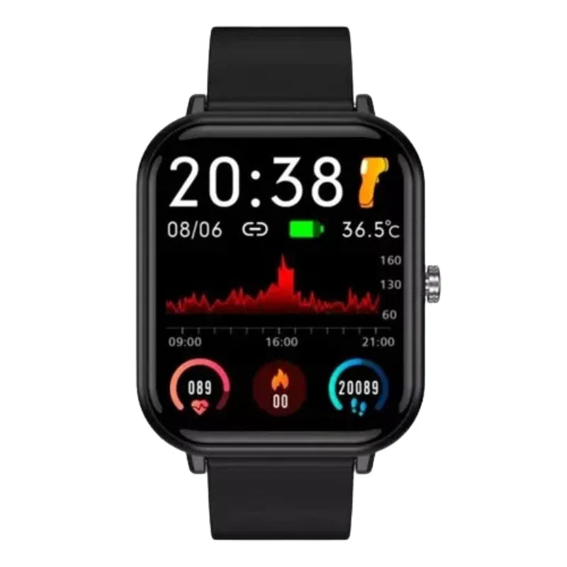 Wellness Pro | Montre Connectée 2025 – Sport, Tension, Oxygène et Plus