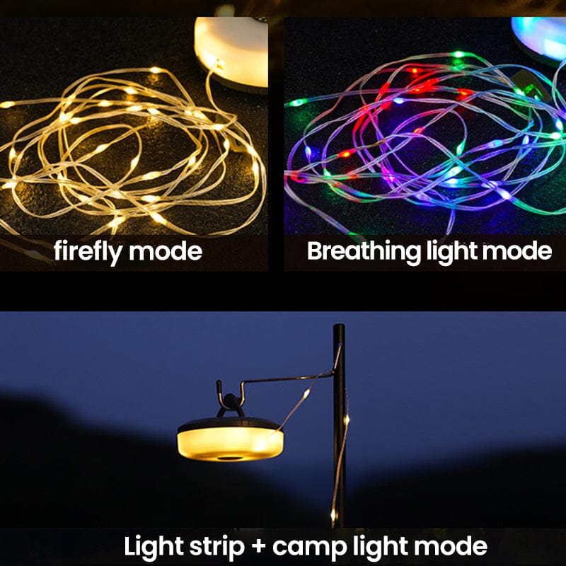 Guirlandes lumineuses imperméables extérieures portables