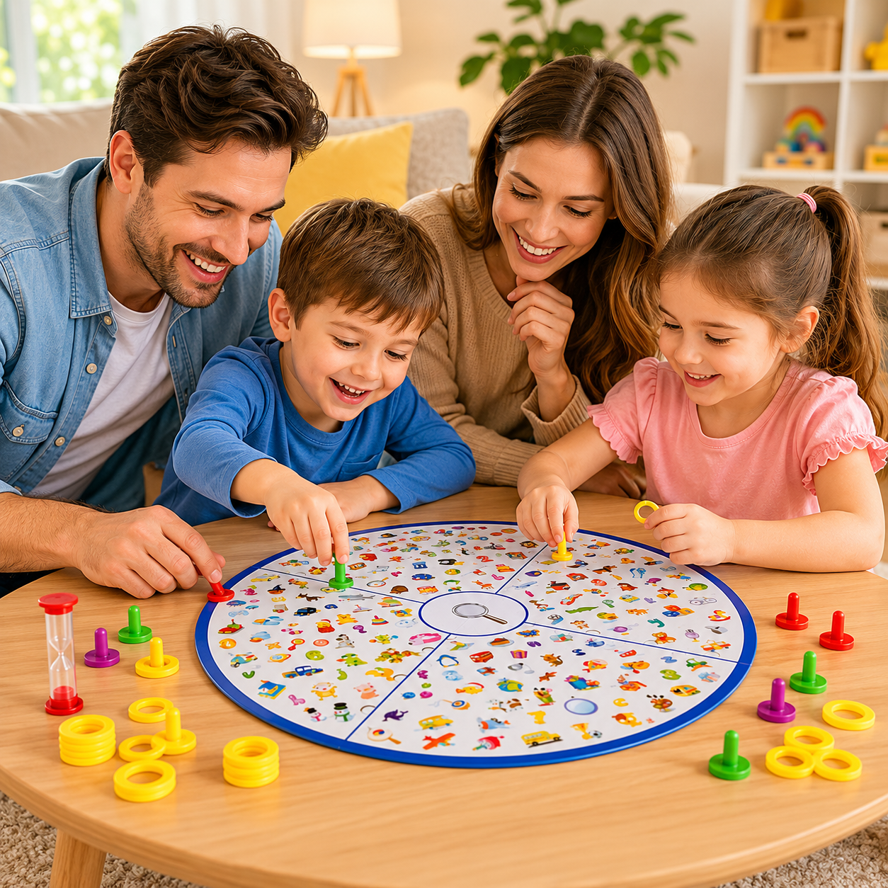Jeu de société éducatif de détective pour enfants