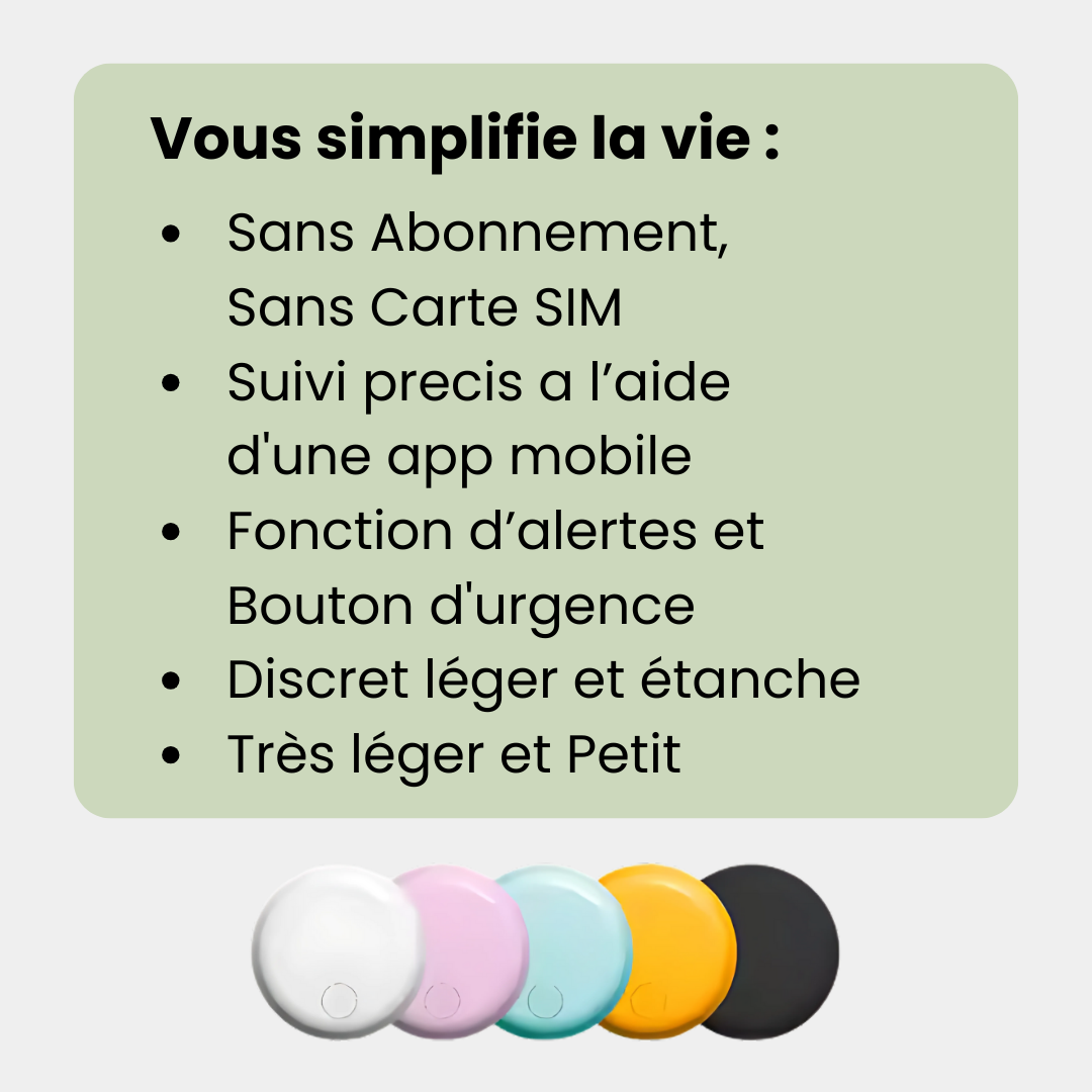 Traceur GPS Enfant Sans Abonnement - Narsago - ANDROID / iOS