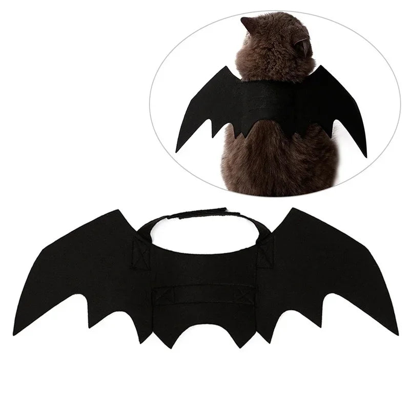 Costume d'Halloween aile de chauve-souris pour animaux de compagnie