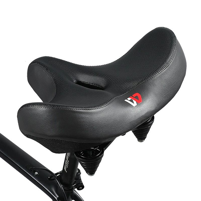 Selle de vélo extra-large, confortable, avec design ergonomique et rembourrage doux