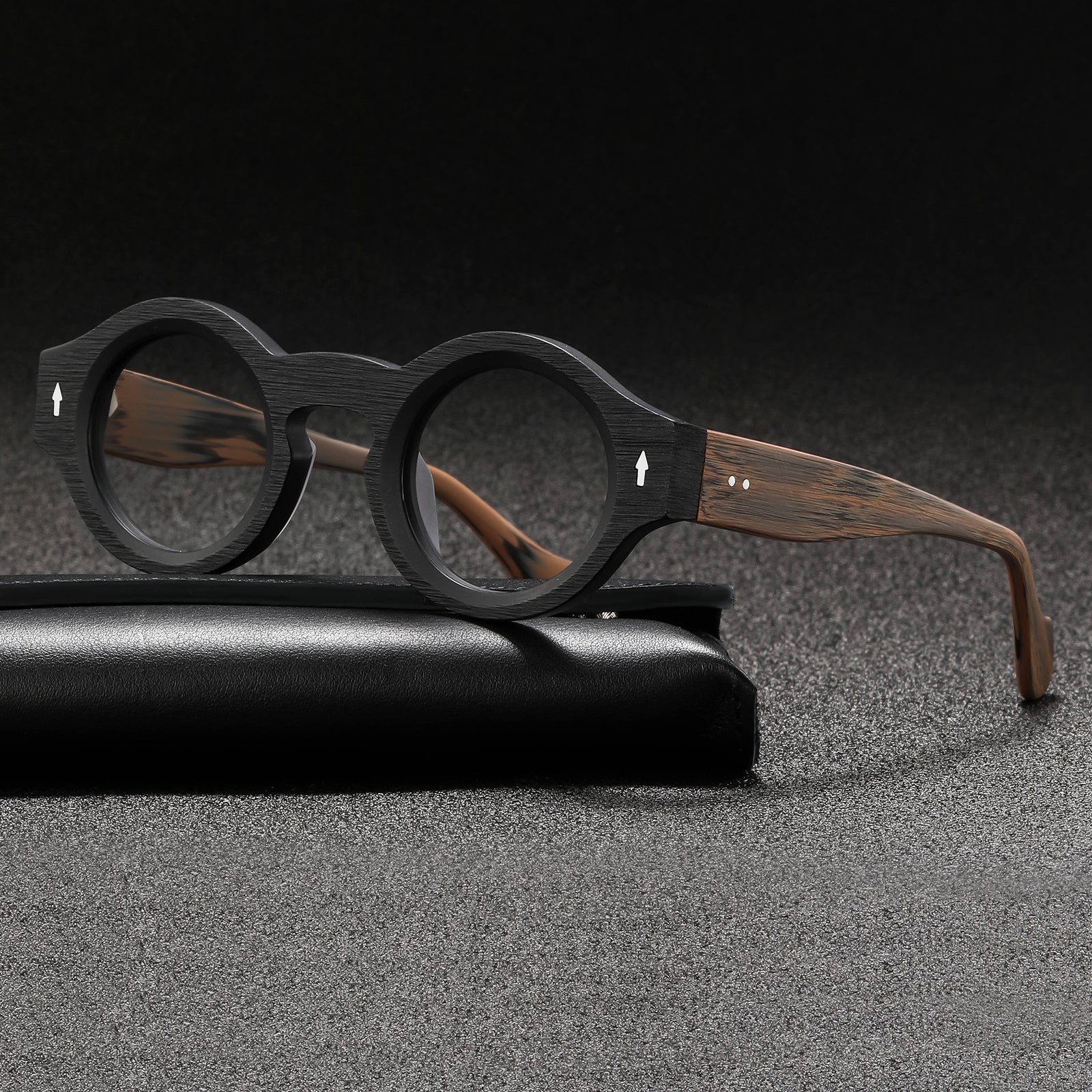 Monture de lunettes en acétate vintage Yuki