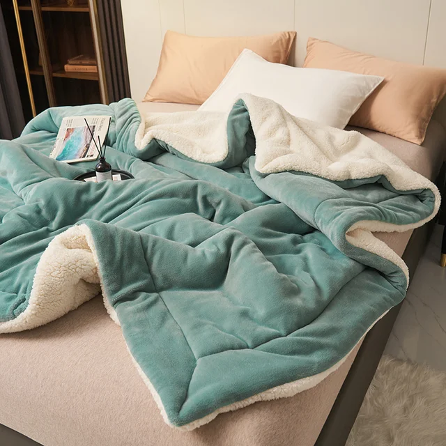 Plaid polaire flanelle chaud et moelleux