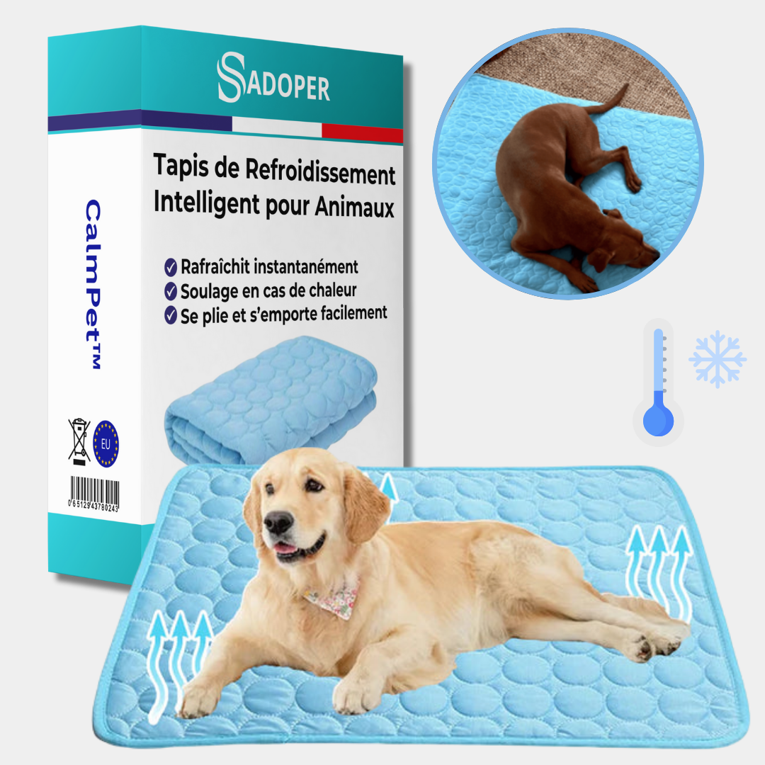 CalmPet™ | Tapis de Refroidissement Intelligent pour Animaux