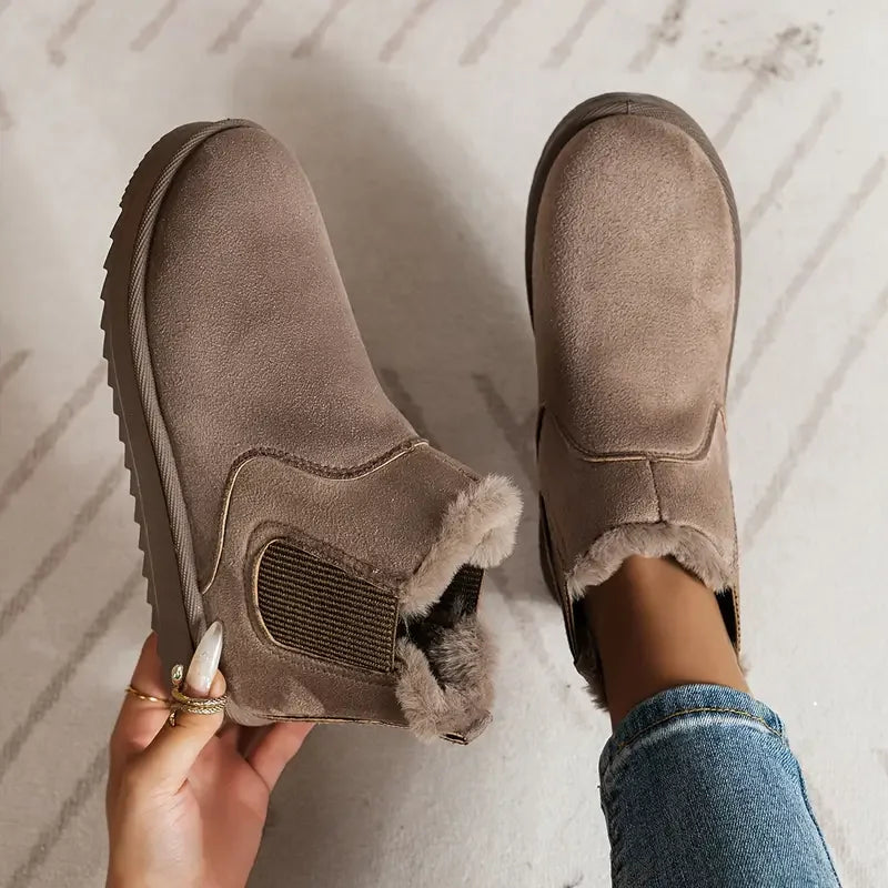 Bottes confortables pour dames - Chaudes et élégantes