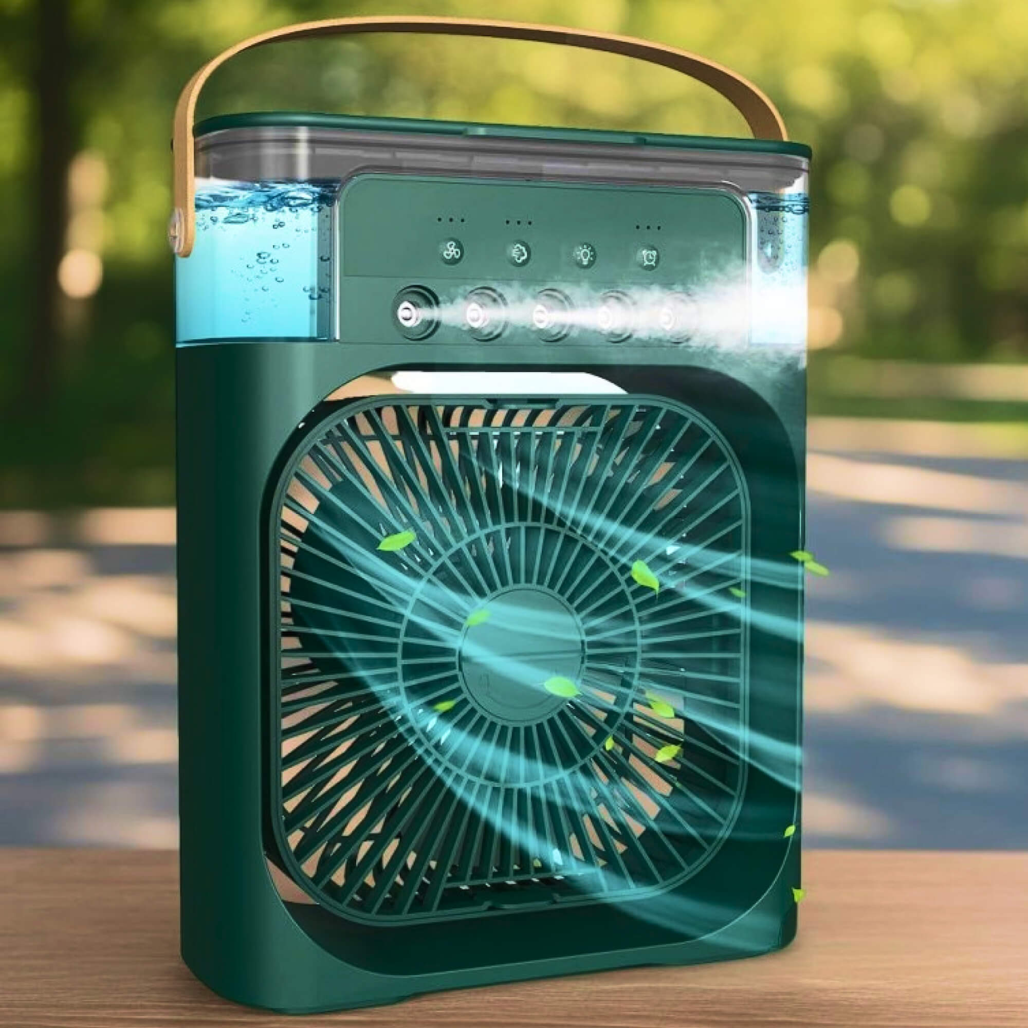 Refroidisseur d'air et humidificateur 3-en-1 transportable