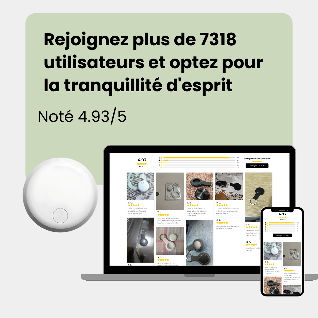 Traceur GPS Vélo Sans Abonnement - ANDROID / iOS