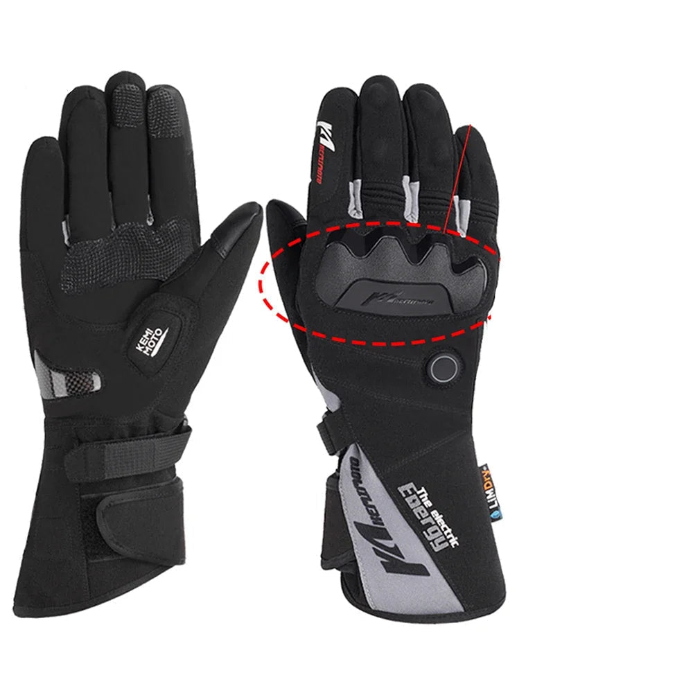 Gants chauffants thermiques | Gants d'hiver rechargeables imperméables