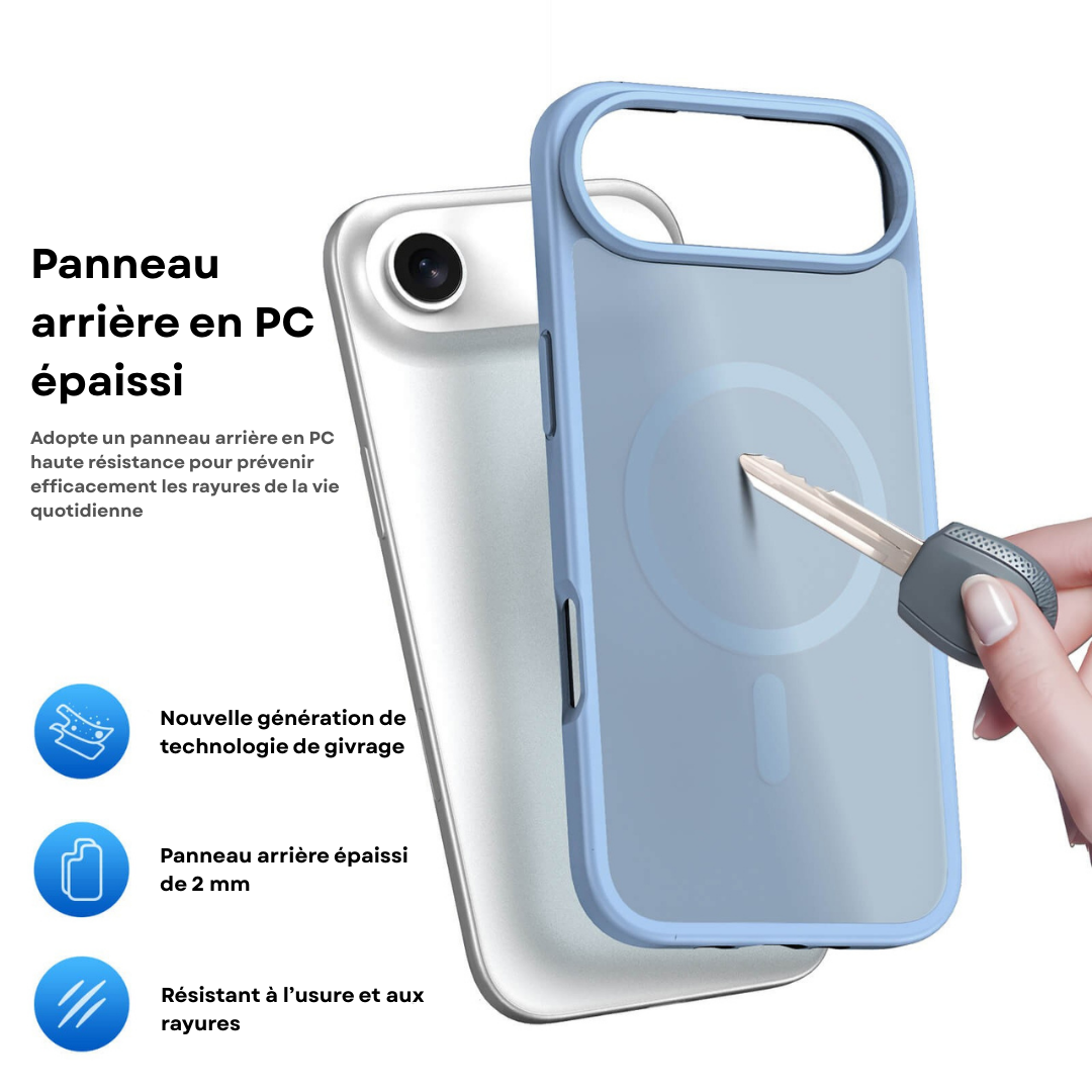 Coque Premium iPhone 17 MagSafe – Protection Fine & Robuste