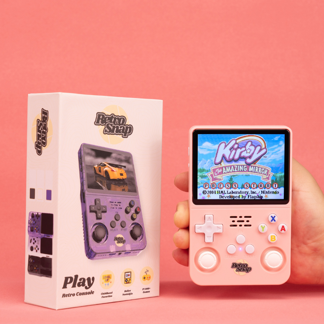 RetroSnap™ Play – La console rétro qui tient dans la poche