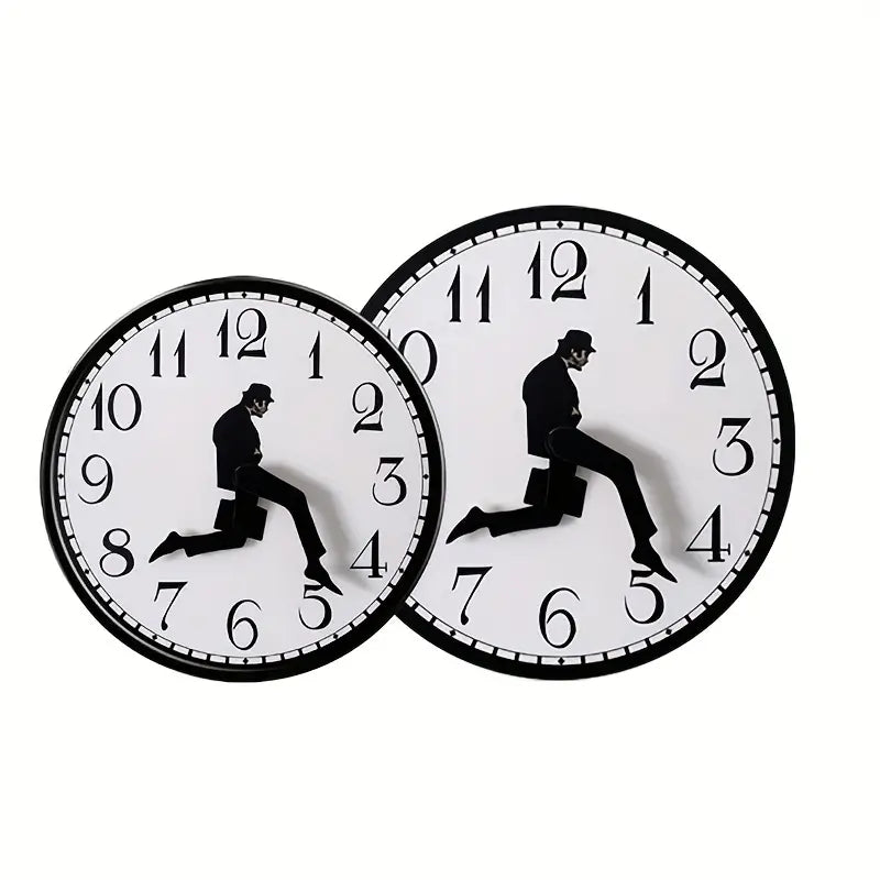 Horloge murale Monty Python | Conception de silhouette classique