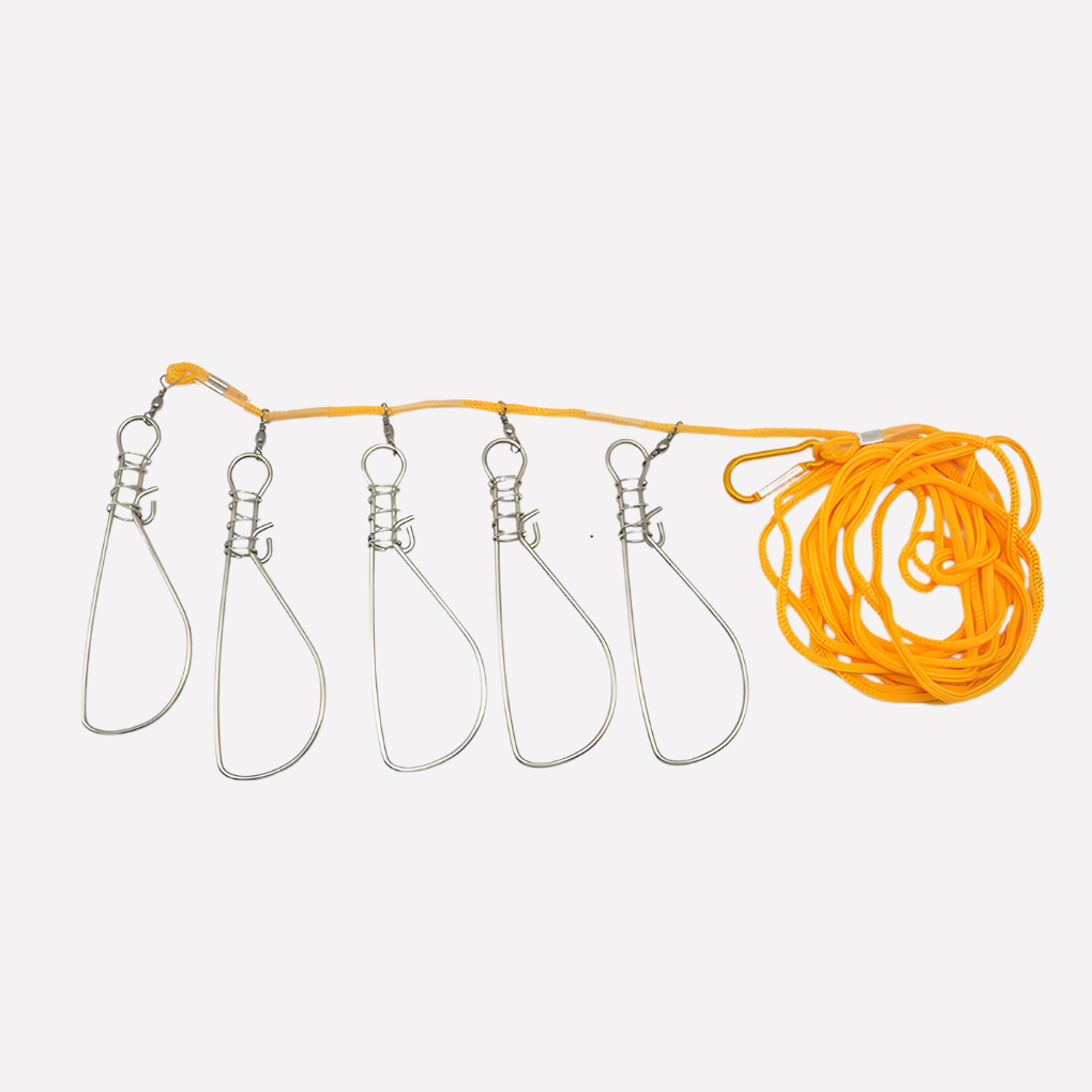 Verrou à poisson avec corde en nylon