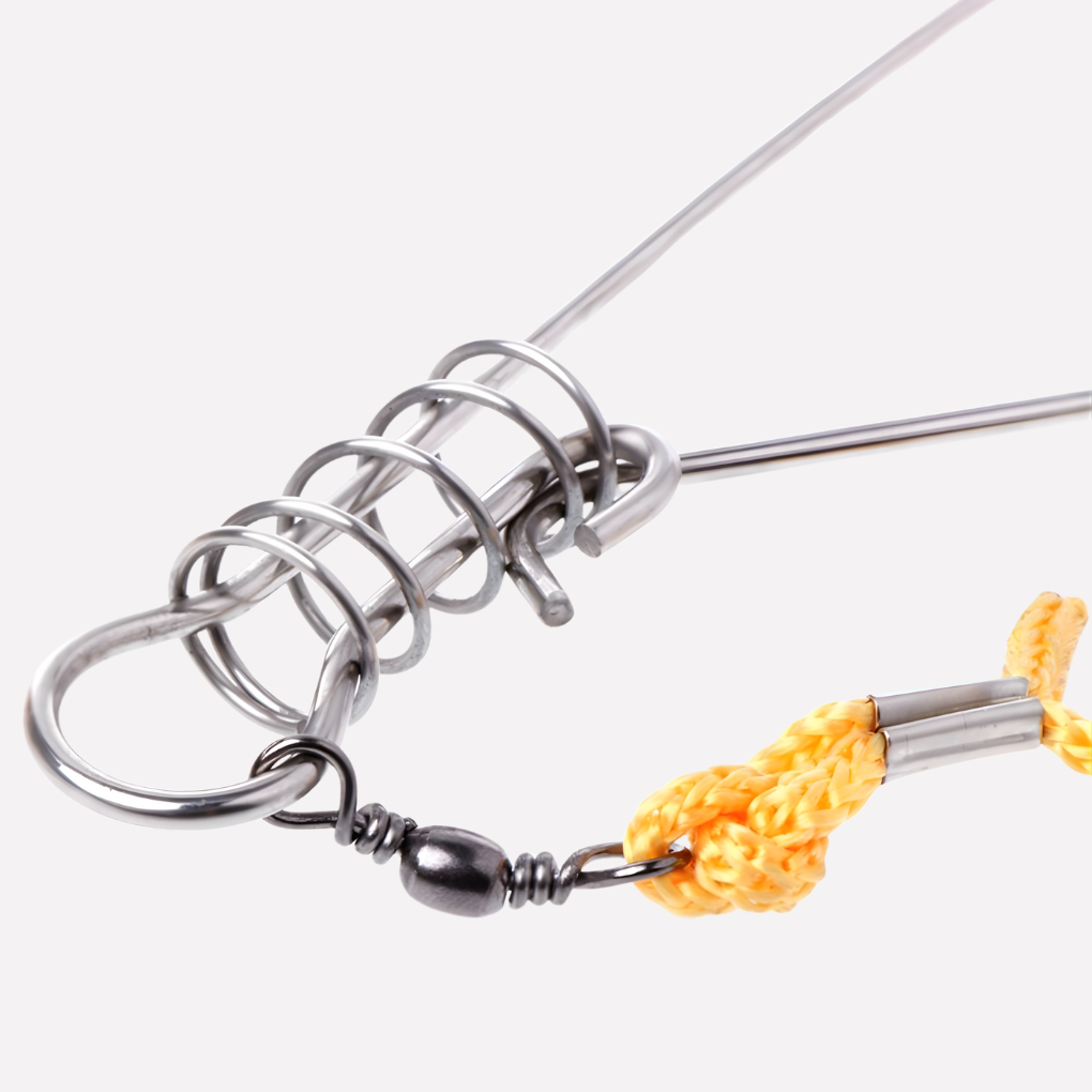 Verrou à poisson avec corde en nylon