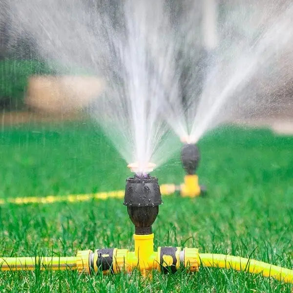 Arroseur de jardin 360° avec piquet | Système d'irrigation pour pelouse