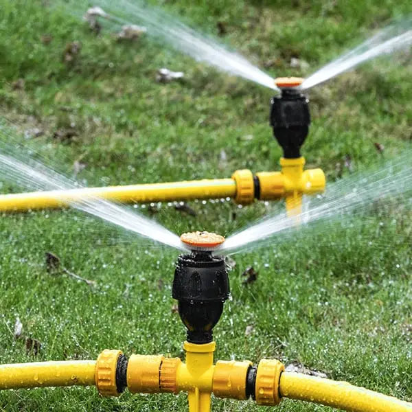 Arroseur de jardin 360° avec piquet | Système d'irrigation pour pelouse
