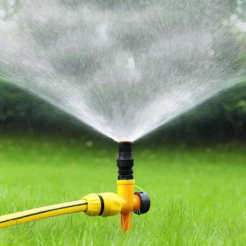 Arroseur de jardin 360° avec piquet | Système d'irrigation pour pelouse