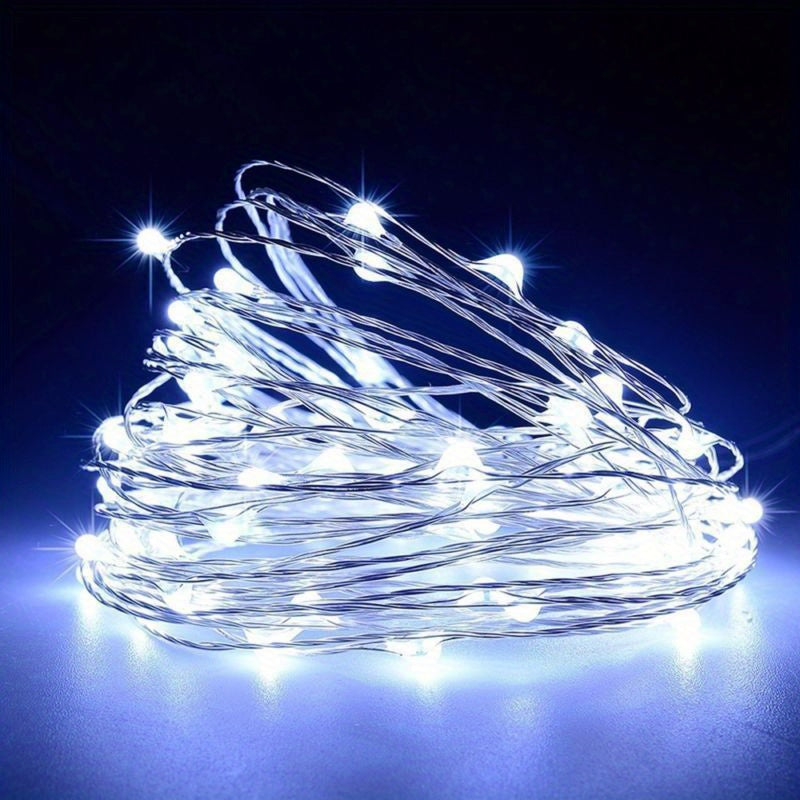 Guirlande Lumineuse à Piles Blanc Chaud