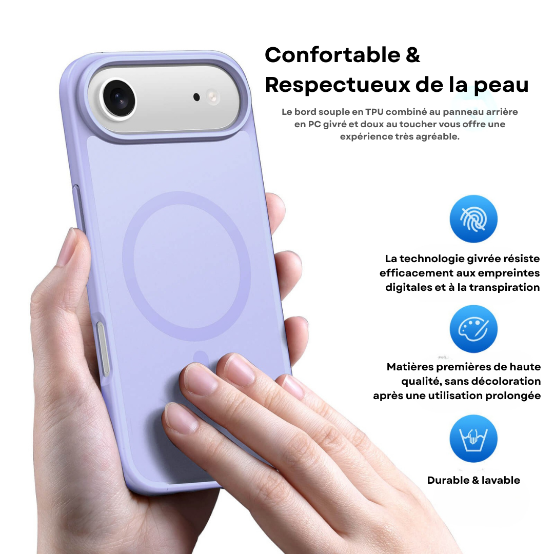 Coque Premium iPhone 17 MagSafe – Protection Fine & Robuste