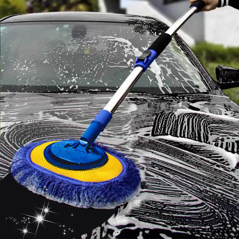 ProShine Reach avec manche télescopique et tête en microfibre