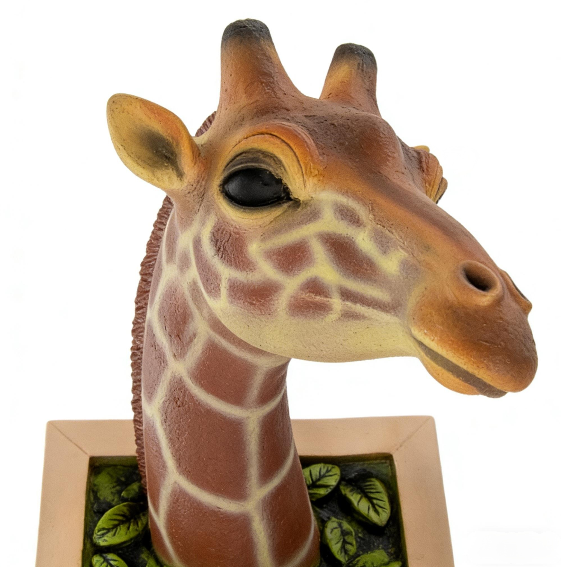 Cadre photo animal réaliste 3D à suspendre au mur