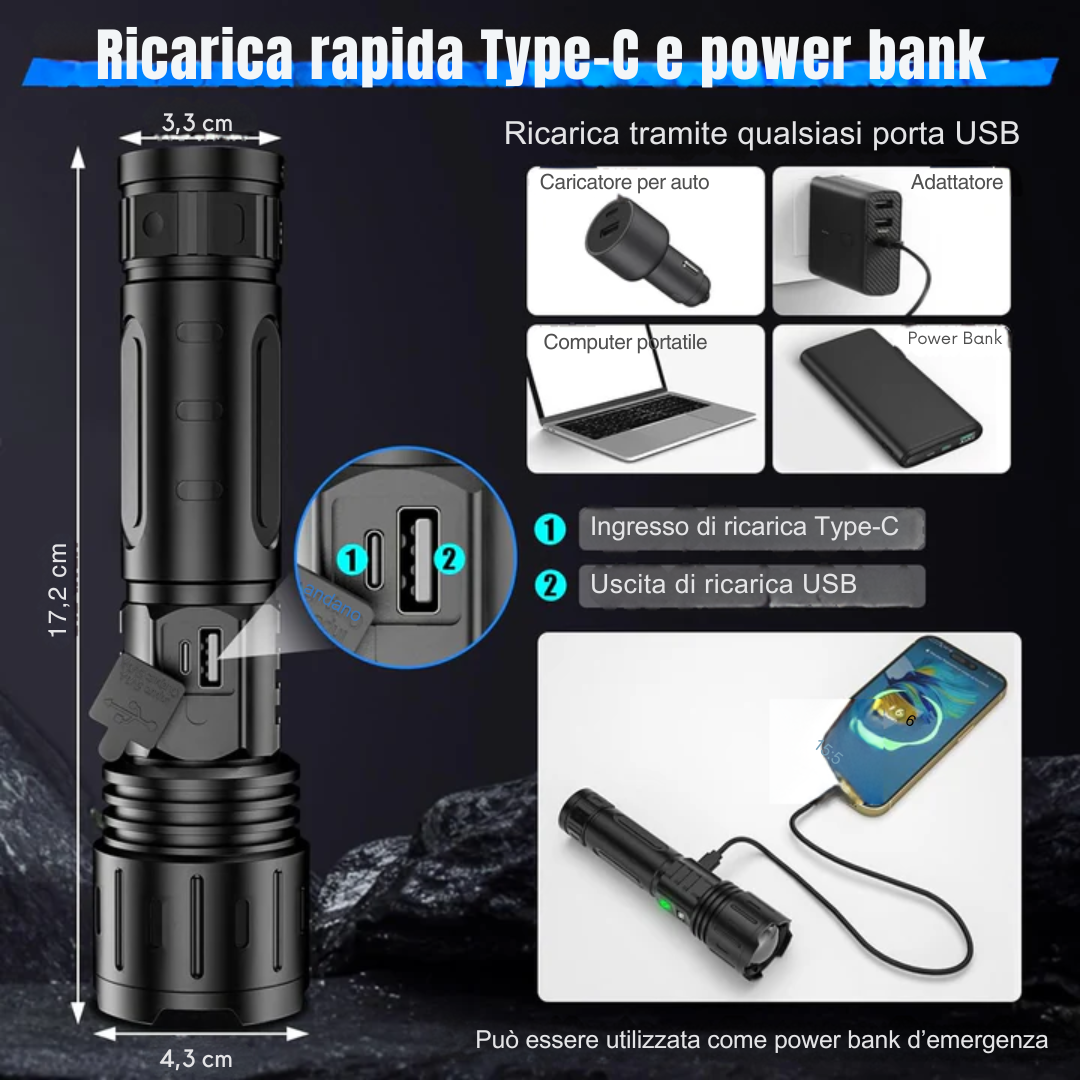 Lampe Torche la Plus Lumineuse au Monde