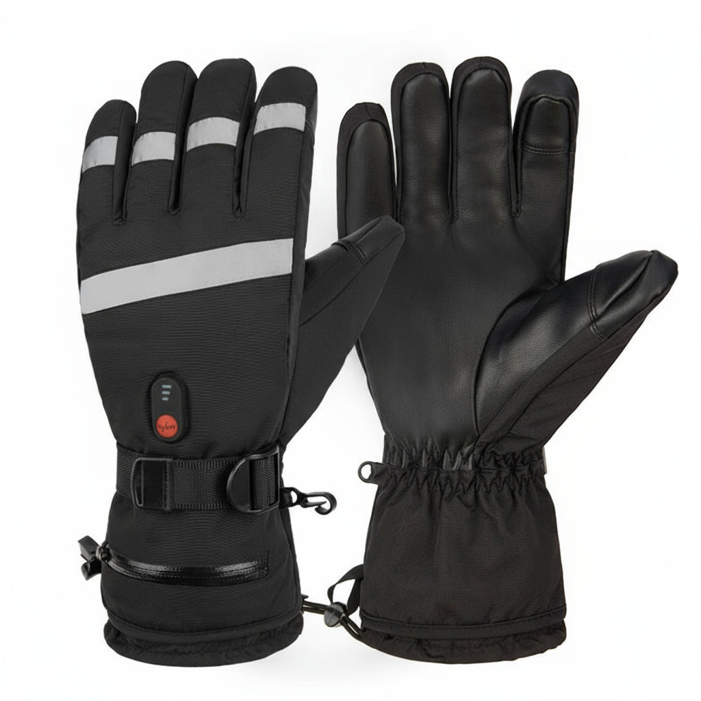 Gants chauffants thermiques | Gants d'hiver rechargeables imperméables