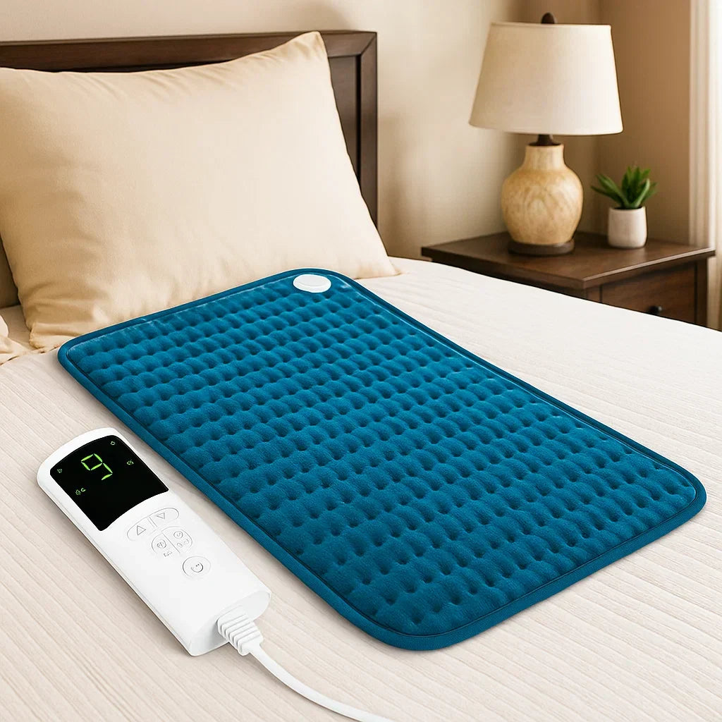 Couverture chauffante en flanelle, coussin chauffant, arrêt automatique