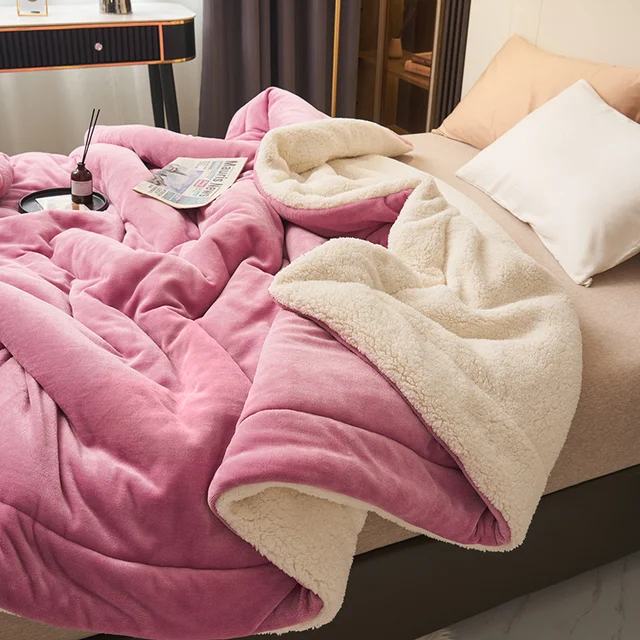 Plaid polaire flanelle chaud et moelleux
