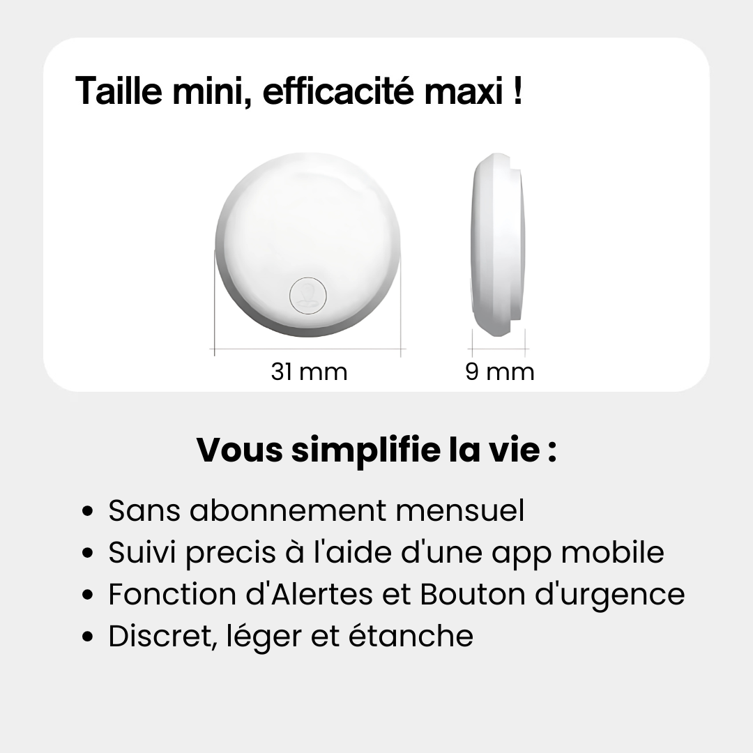 Traceur GPS Enfant Sans Abonnement - Narsago - ANDROID / iOS