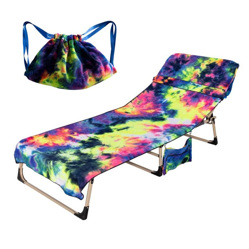 Housse de chaise de plage en microfibre