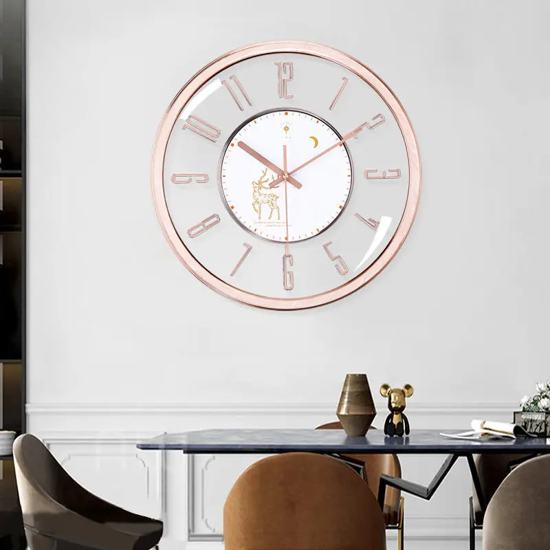 PolarisClock – Horloge murale silencieuse de luxe
