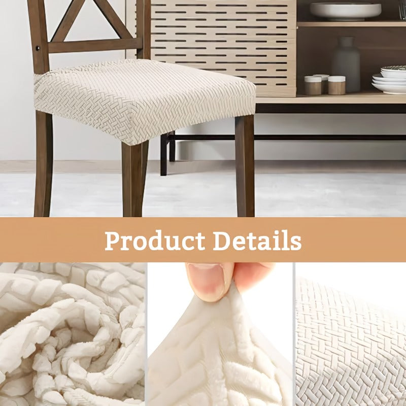 Scanto | Housse de chaise Jacquard imperméable! Durable, élégant et facile à nettoyer