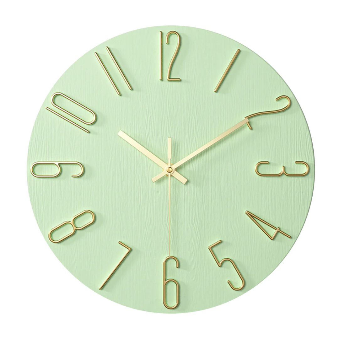 Horloge murale Noble – Horloge moderne et silencieuse pour le salon