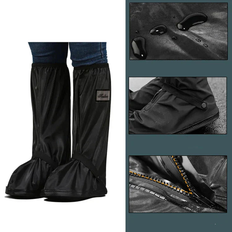 Couvre-Chaussures Imperméables – Sur-Chaussures Durables contre la Pluie, la Boue et la Saleté