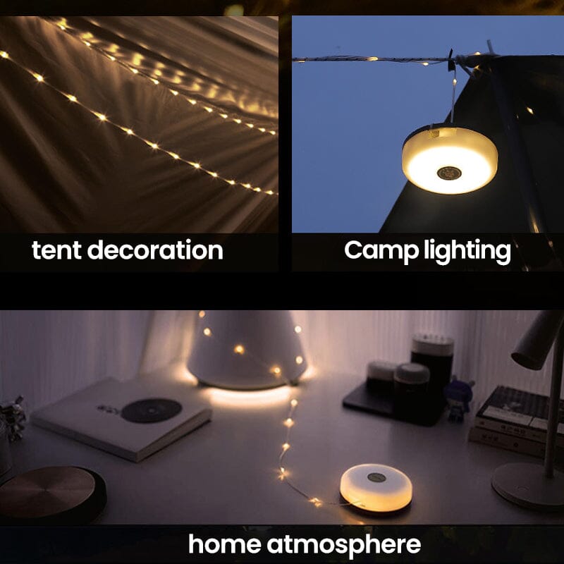 Guirlandes lumineuses imperméables extérieures portables