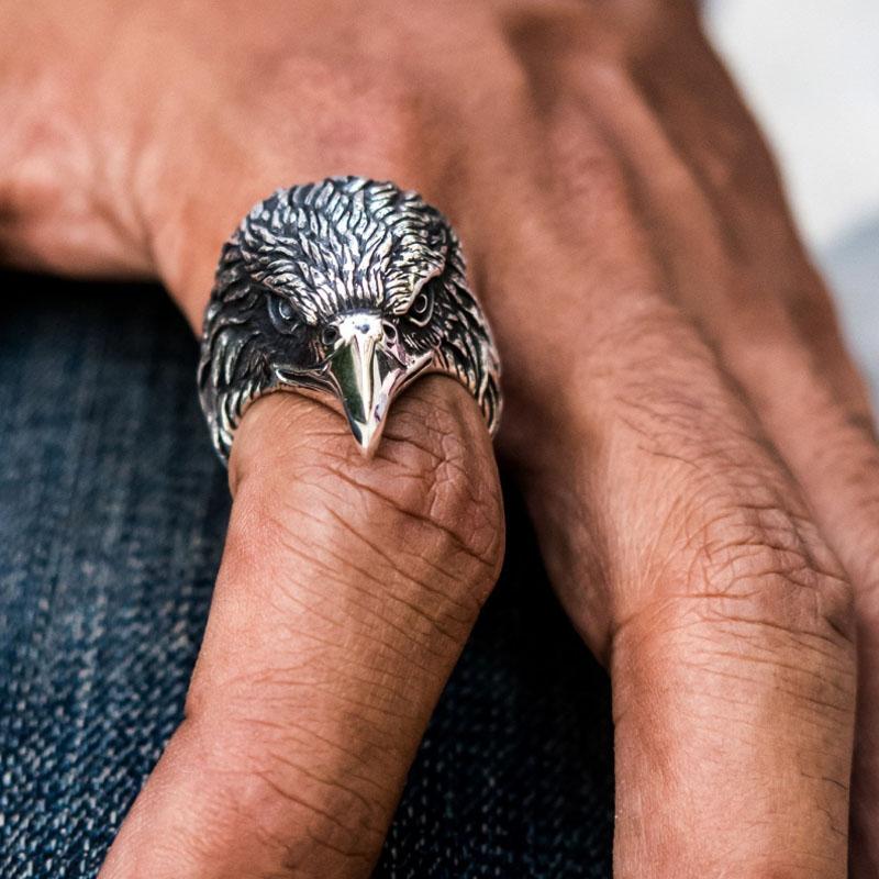 Bague Aigle pour Homme