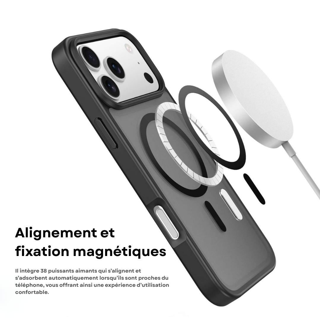 Coque Premium iPhone 17 MagSafe – Protection Fine & Robuste