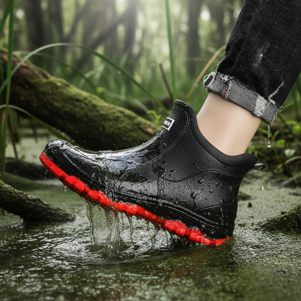 Bottes en Caoutchouc Outdoor Imperméables et Antidérapantes