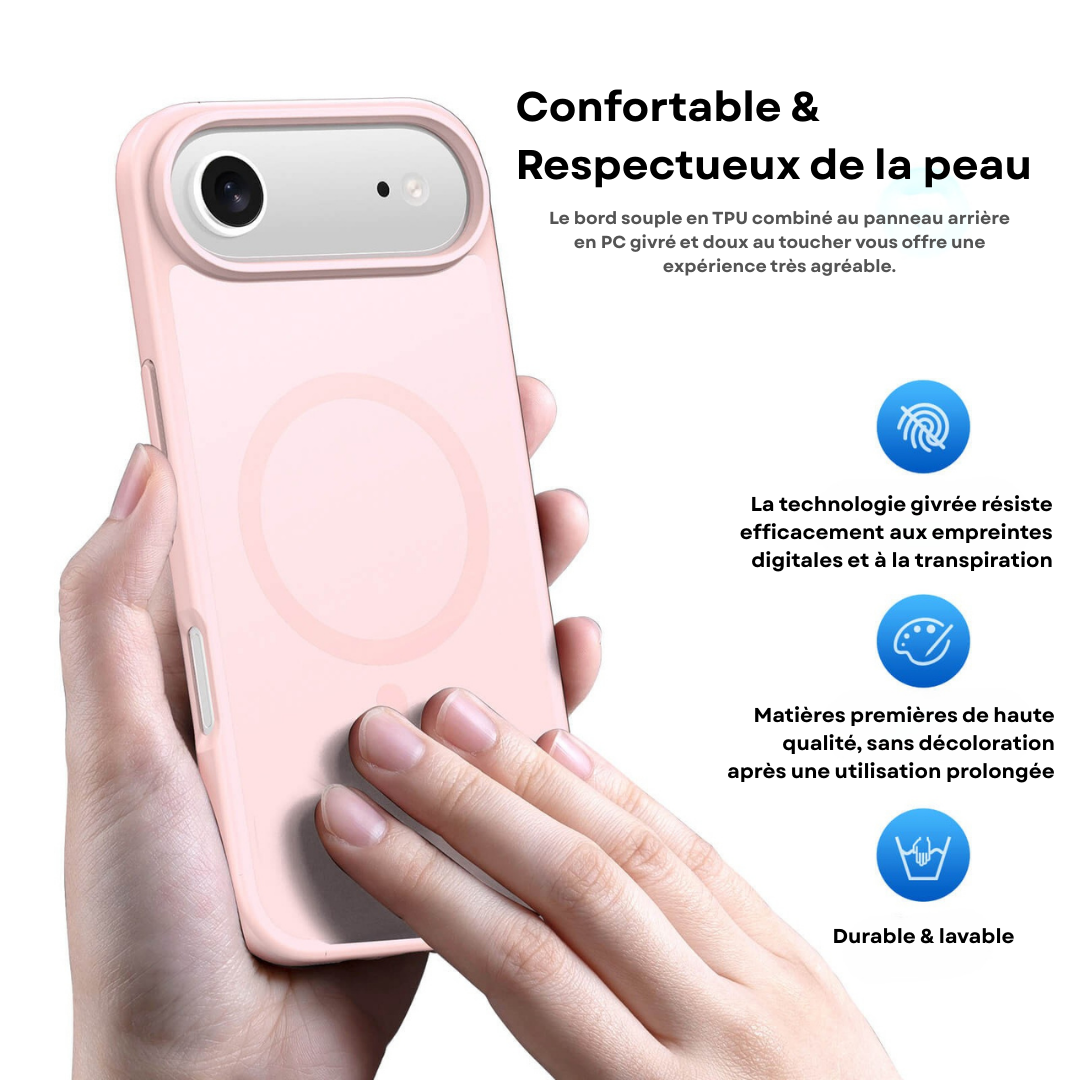 Coque Premium iPhone 17 MagSafe – Protection Fine & Robuste