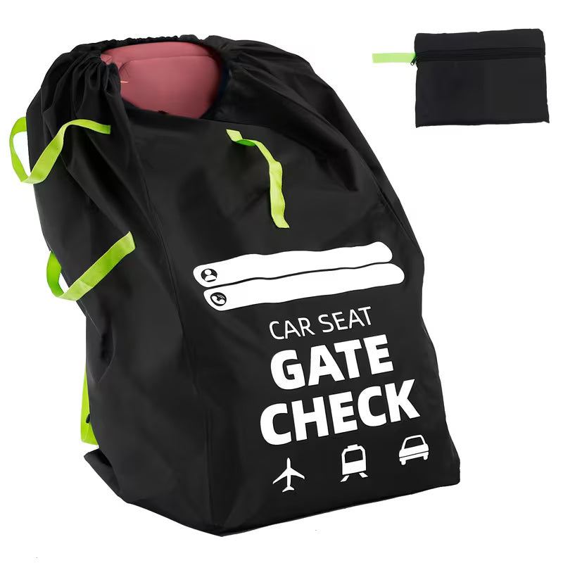 Sac à dos de voyage pour siège-auto convertible | Protège-siège étanche pour enfants