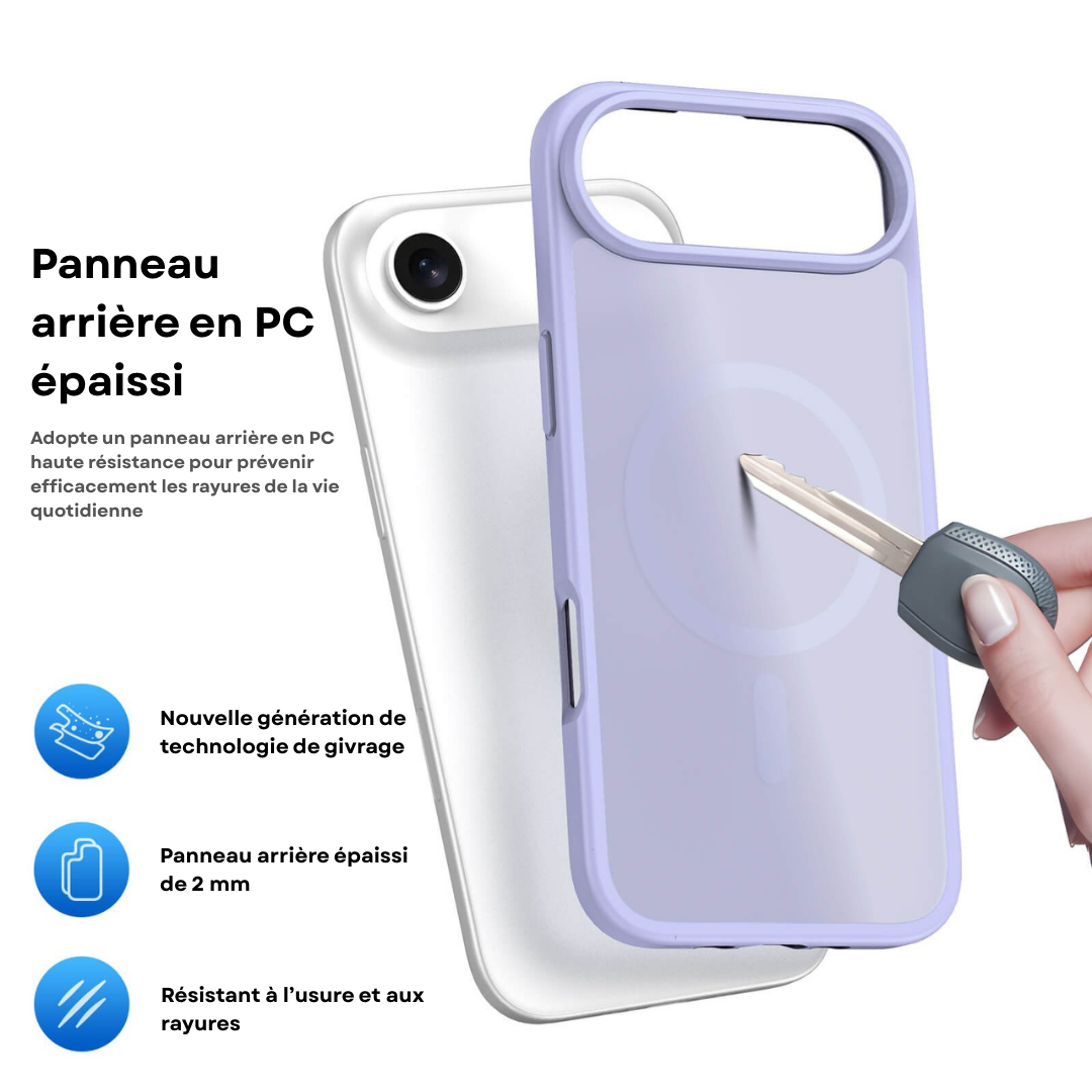 Coque Premium iPhone 17 MagSafe – Protection Fine & Robuste