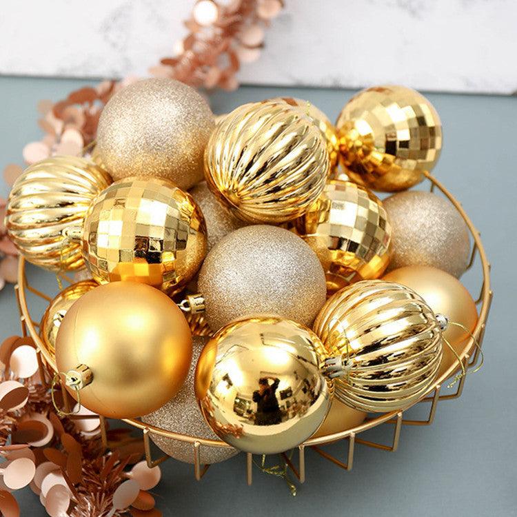 Ensemble de 34 boules de Noël 4 cm Décorations de Noël