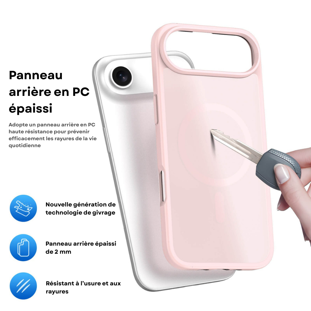 Coque Premium iPhone 17 MagSafe – Protection Fine & Robuste
