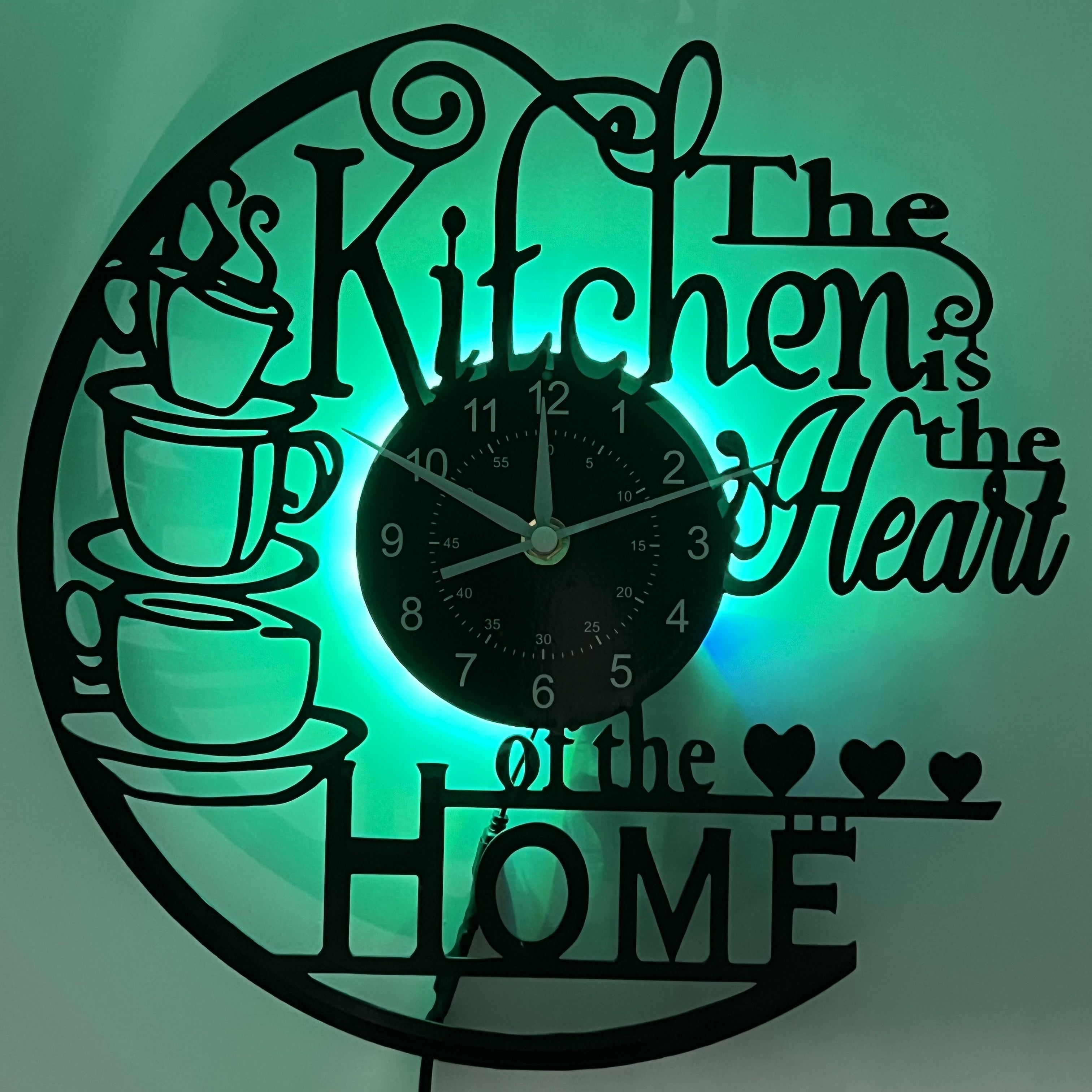 Jolie horloge murale de cuisine – Pour une ambiance cosy